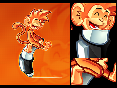 Monkey mascot