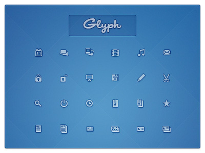 Glyph 16px deviantart glyph icon logo minimal shape smooth soft vector
