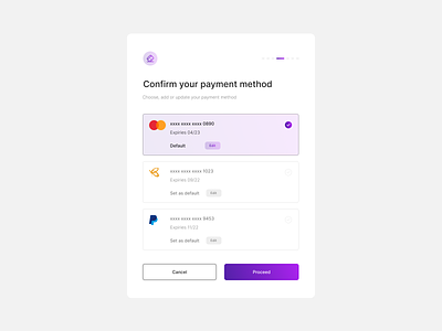 Payment Method app design fintech method payment ui ux web design