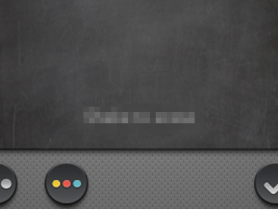 Magnetic Buttons and Surfaces button design designchops gray interface ui