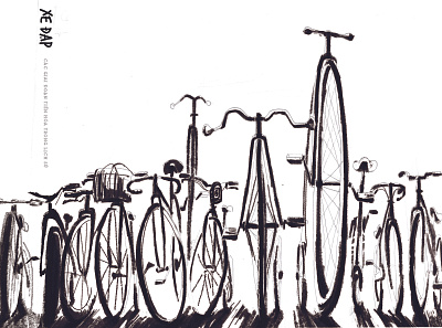 History of the bicycle artbook bicycle bike brush illustration photoshop sketches