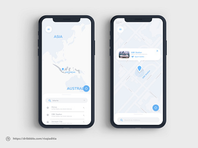 Make A Map UI/UX Design