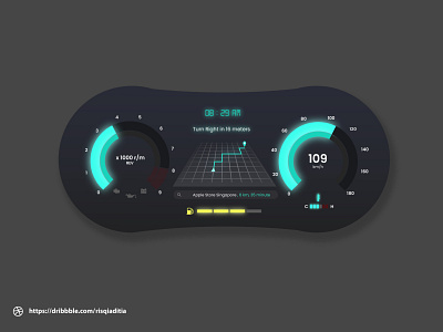 Make A Car Interface UI/UX Design #DailyUI app dailyui dailyuichallenge design illustration mobile app design modern ui ux website