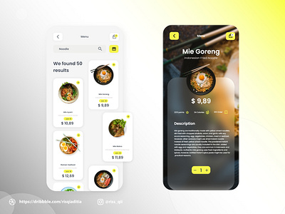 Make A Menu UI/UX Design app dailyui dailyuichallenge design mobile app design modern ui ux web website