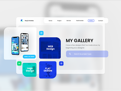 Daily UI Day 053 (Header Navigation) branding dailyui dailyuichallenge design mobile app design modern neomorphism ui ux web website