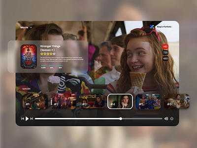 Daily UI Day 57 ( Video Player )