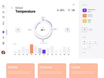 Temperature animation code css design digitaldesign graphicdesign html inspiration interaction mobile ui uidesign uiux userinterface ux uxdesign web webdesign website design websites