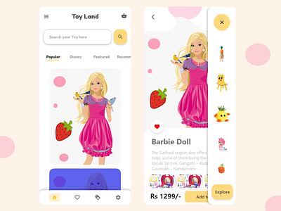 Toy_land animation appdesign code design designer digitaldesign graphicdesign inspiration inspirations interaction interface mobile mockup ui uidesign uiux userinterface ux uxdesign web