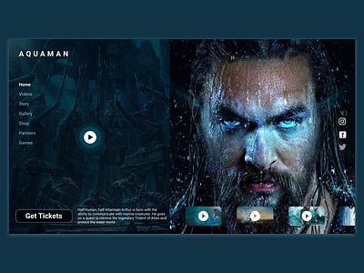 Aquaman animation css design graphicdesign html inspiration interaction mobile ui mockup ui uidesign uiux user interface design userinterface ux uxdesign webdesigner webdeveloper website wireframe