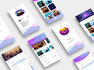 Music_ player animation appliaction color design graphicdesign inspiration interactions mockups ui uidesign uidesigner uiux user interface design userinterface ux uxdesign uxdesigner webdesigner webdeveloper wireframe