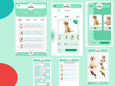 Pet Purchase App animation app app design behance branding design graphicdesign inspiration logo minimal ui ui design uiux user interface ux wireframe