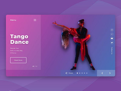 Dance academy web ui