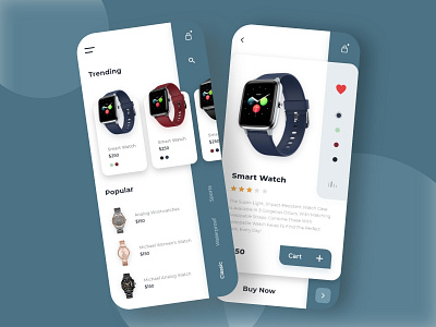 SmartWatch App UI