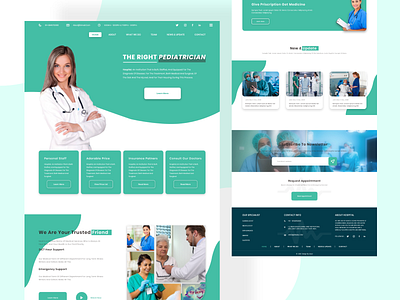 Hospital Landing Page