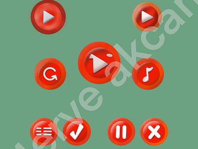 12 animation design game icon illustration logo