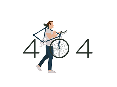 404 error error 404 flat illustration ui web