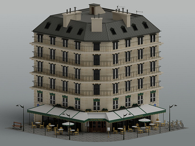 Cafe Paris. Les Deux Magots