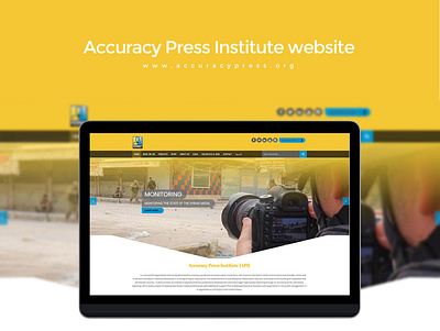 Accuracy Press Institute/WEBSITE/UI-UX app branding design icon illustration logo typography ui ux vector