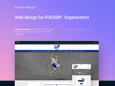 IFKOSBY/Web-design design illustration logo typography ui ux vector