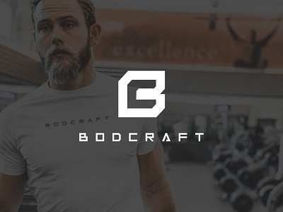 Bodcraft Logo • Fitness Brand bc logo bodcraft fitness logo gym logo illustration logo