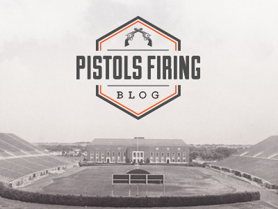 Pistols Firing Blog Logo okstate osu pfb pistols firing