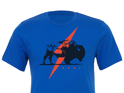 RMBL bison prnt rumble thunder thundertee