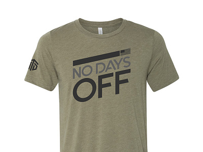 "No Days Off" Shirt american flag crossfit military no days off shirt design tshirt