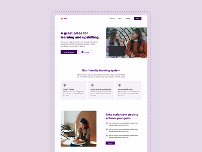 Landing Page | Vedu