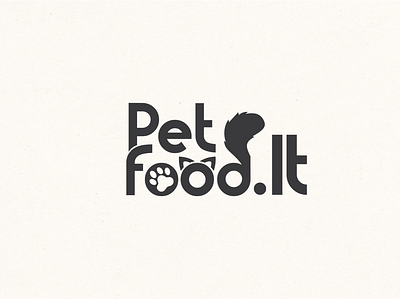 Petfood logo advertisement branding design graphic design illustration logo typography vector