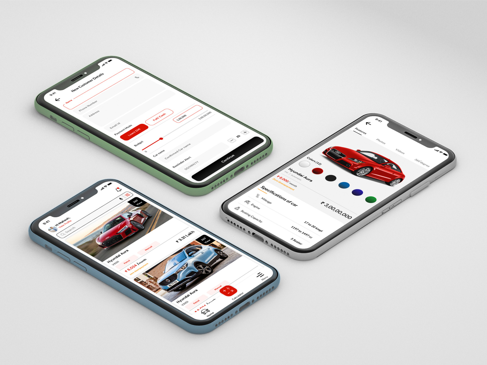 Car Selling App for salesperson by Diksha Panchal on Dribbble