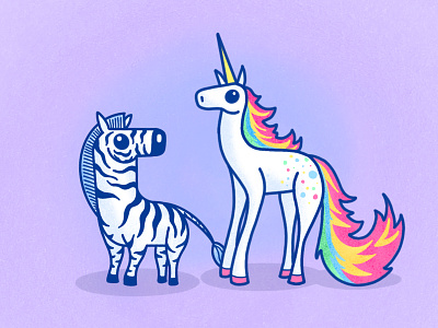 We are zebra blog design draw illustration ilustración matrushka mx unicorn zebra