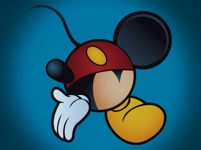 Mm d draw illustration mouse