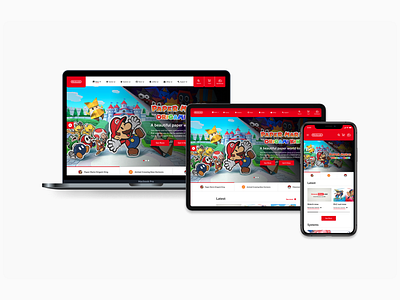 Nintendo UK Redesign