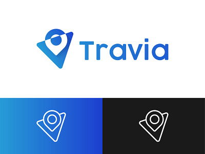 Travel Logo / Location logo app logo app logo design branding design location location app location logo location pin location tracker logo logo design pin travel travel agency travel app travel logo design travelling typography vector