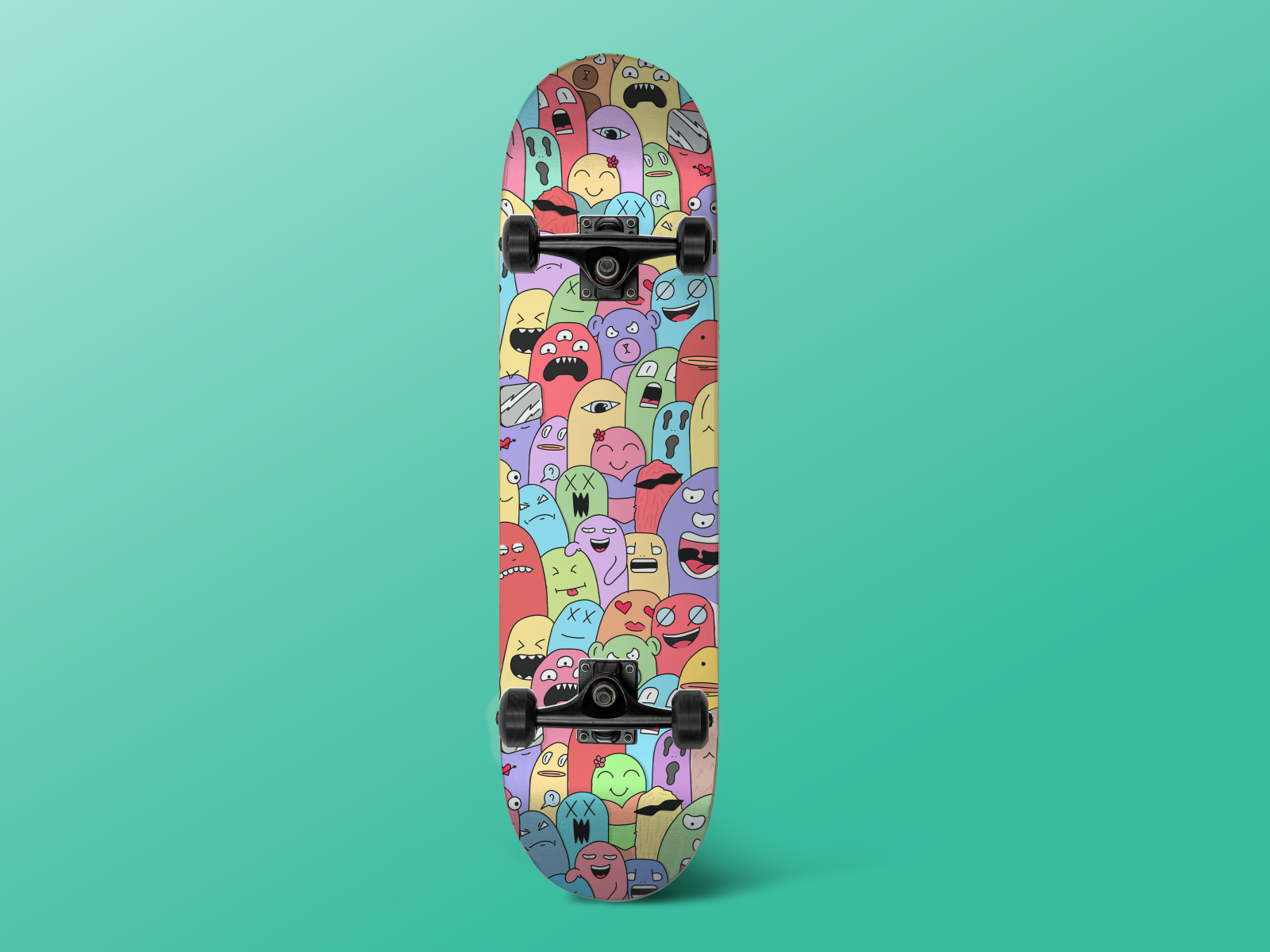 Skateboard Design by ForteDesign on Dribbble