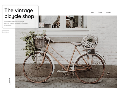 The vintage bicycle shop