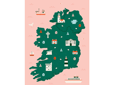 Map of Ireland