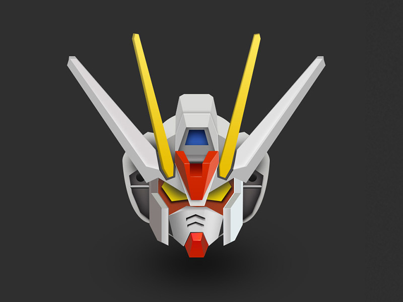 GUNDAM ICON by difini on Dribbble