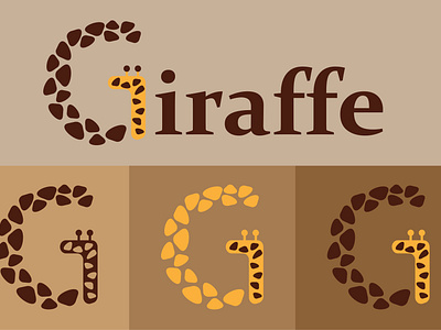 Giraffe logo for cafe