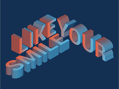 3D Isometric Text