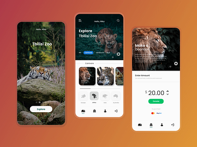 Browse thousands of Zoo App images for design inspiration | Dribbble