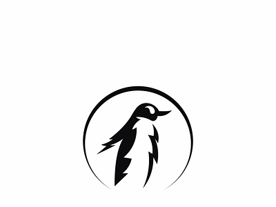 penguin brand identity logo illustration logo ux web