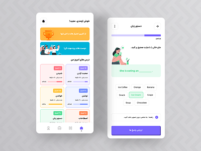 Language Learning App Concept