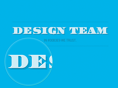 Brand Blue Design Team background