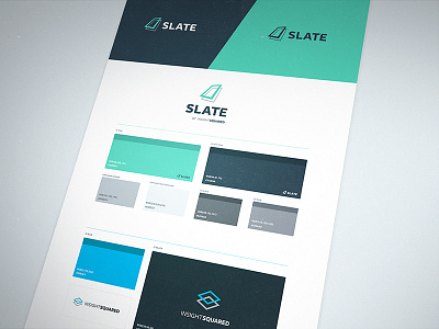 Slate mini-guide branding slate