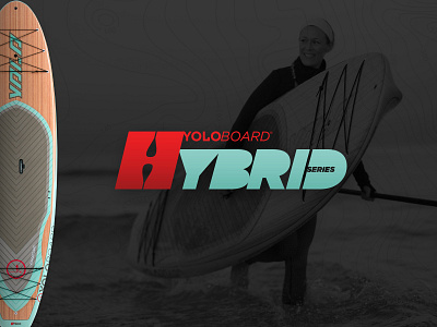 YOLO 10'6" Hybrid adventure product design stand up paddle board sup surf water sports