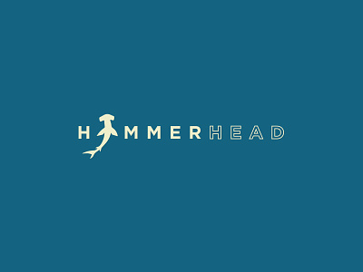 Hammerhead Logo hammer ocean product logo shark sup