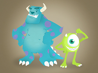 Monsters Inc mike monsters inc sulley wazowski