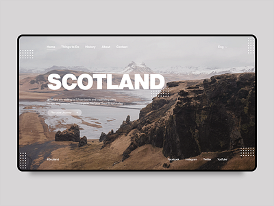 Scotland Website UI | 003
