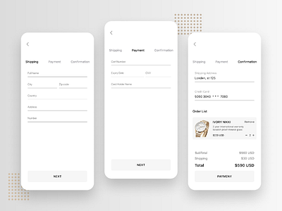 Watch store app adobe app design design figma order payment shipping store ui ux